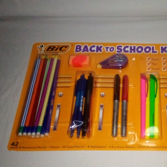 Back to School Bundle 50+ Items:  Paper, Tape, Markers, Pens, Glue & More.  New - Picture 7 of 11